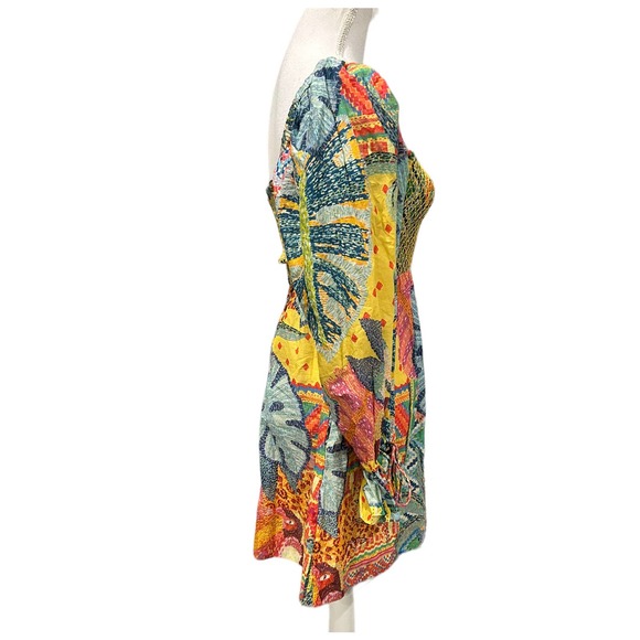 FARM Rio Colorful Tropical Mini Dress - Picture 7 of 10